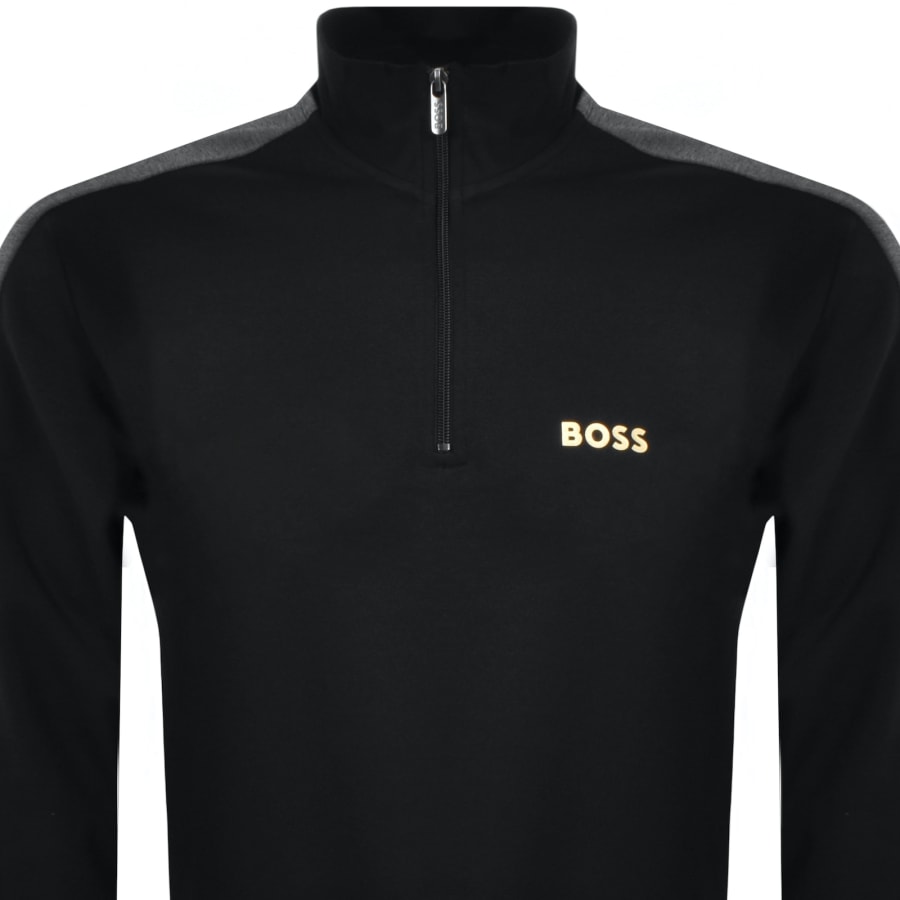 Hugo boss half zip sweatshirt shop